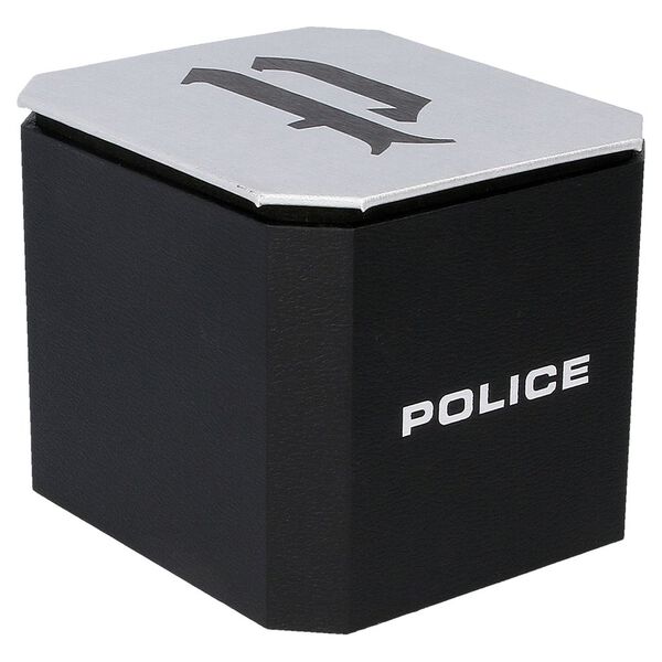 Police Quartz Analog Black Dial Leather Strap Watch for Men - image number 5