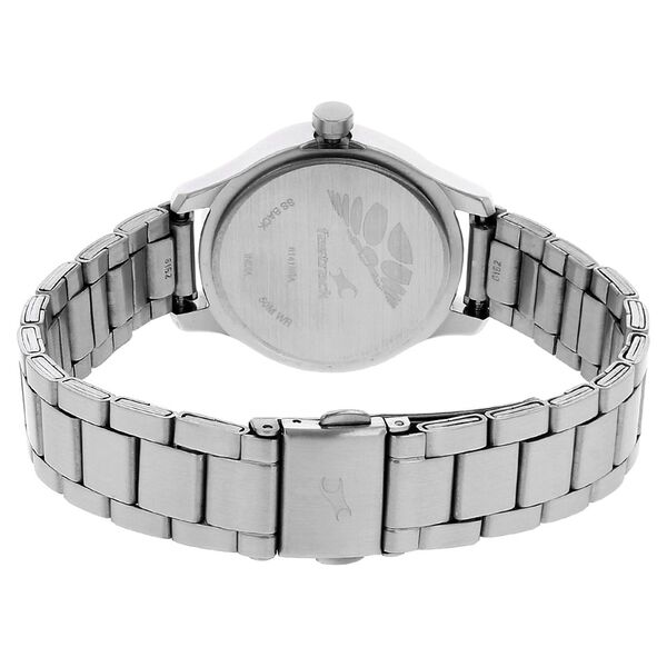 Fastrack Quartz Analog Blue Dial Stainless Steel Strap Watch for Girls - image number 3