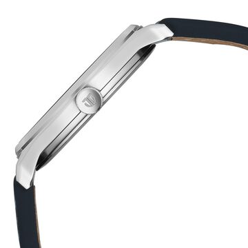Titan Neo Basics Analog with Blue Dial Blue Leather Strap Watch for Men