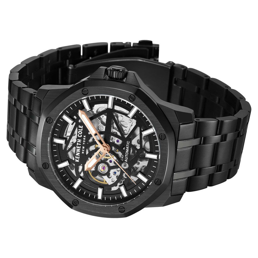 Buy Online Kenneth Cole Black Dial Automatic Watch for Men kcwgl2232904mn Titan