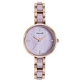 Sonata Wedding Edit Quartz Analog Maroon Dial Stainless Steel With Acetate Strap Watch For Women