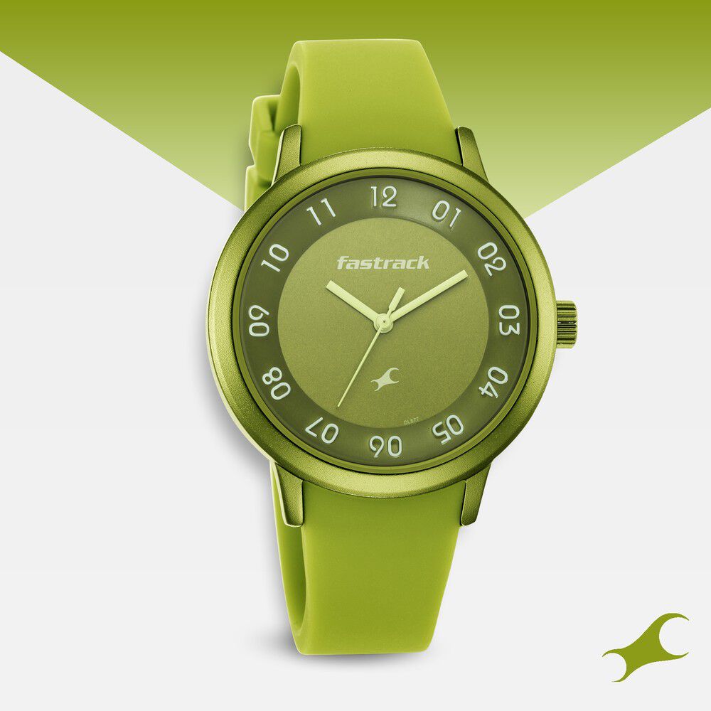 Fastrack watches green colour shop