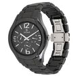 Titan Ceramic Black Dial Quartz Multifunction Ceramic Strap Watch for Men - image number 1