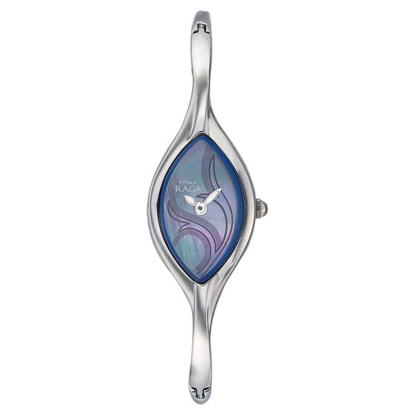 Titan Quartz Analog Blue Dial Watch for Women - image number 0