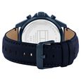 Tommy Hilfiger Multifunction Blue Dial Blue Color Leather Strap Watch For Men - image number 2