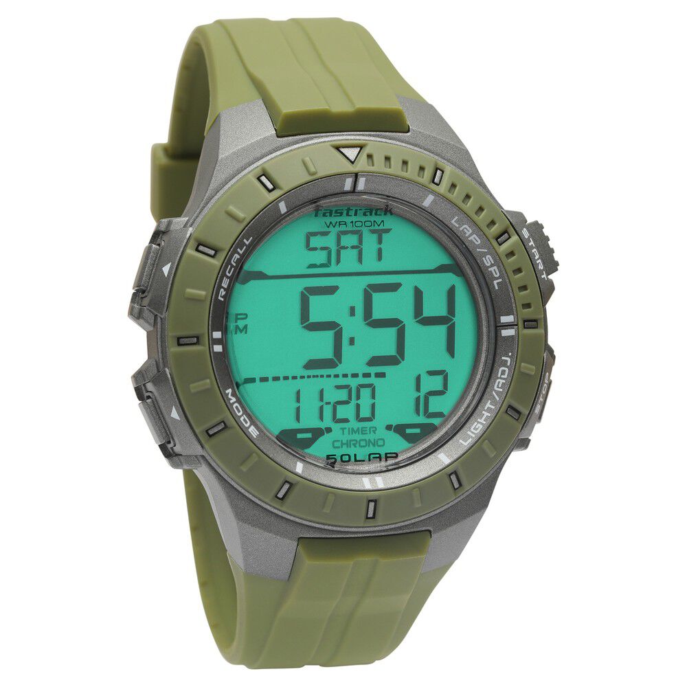 Fastrack military green clearance watch