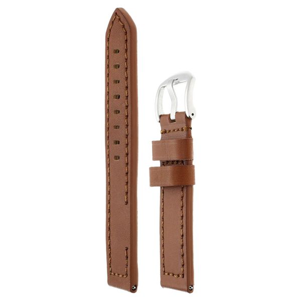 22 mm Tan Genuine Leather Straps for Men - image number 2