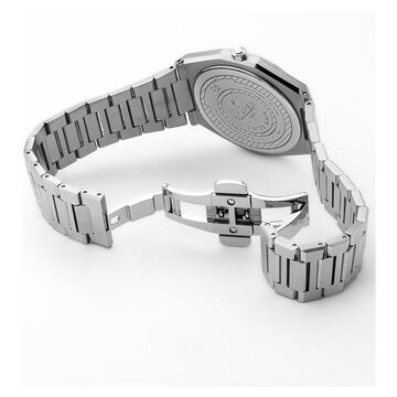 Roamer Quartz Analog with Date Blue Dial Silver Stainless Steel Strap Watch For Men