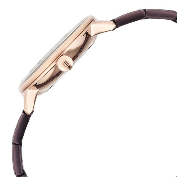 Titan TGIF Quartz Analog Brown Dial Purple Stainless Steel Strap Watch for Women - image number 3