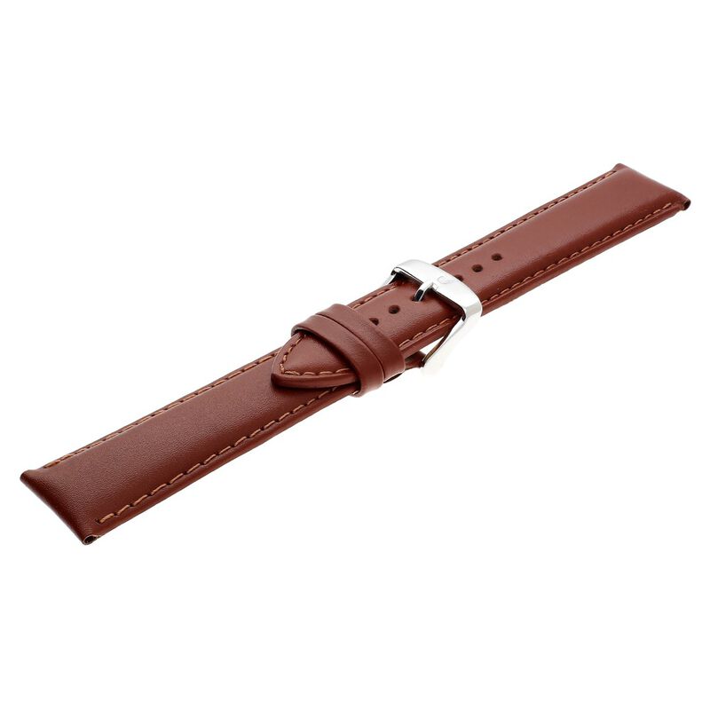 22 mm Tan Genuine Leather Straps for Men - image number 3