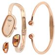 Titan Raga Espana Rose Gold Dial Analog Bimetal Strap watch for Women - image number 1