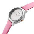 Sonata Pop Silver Dial Women Watch With Leather Strap - image number 2