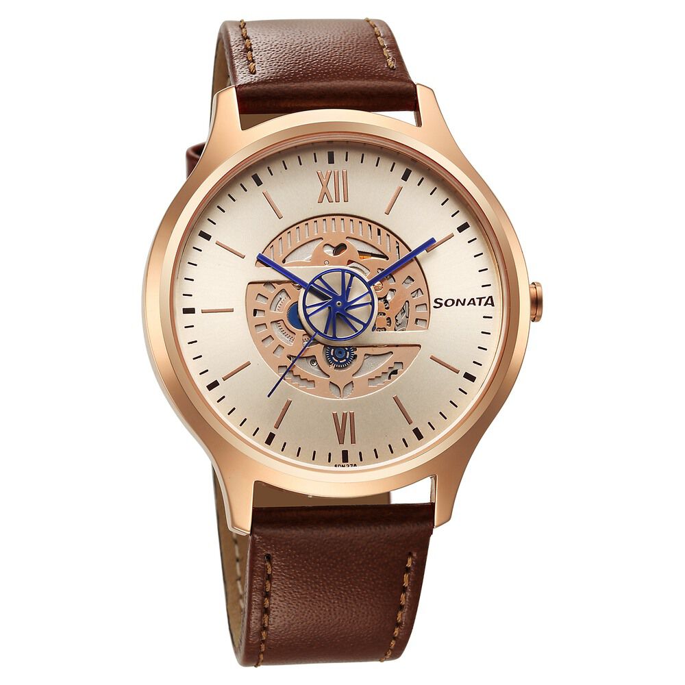 Sonata white hotsell watch