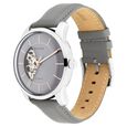 Titan Automatic Sectoral Grey Dial Grey Leather Strap Watch for Men - image number 4