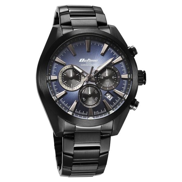Titan Octane Classic Sporty Blue Dial Quartz Multifunction Stainless Steel Strap watch for Men - image number 0
