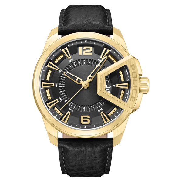 Police Black Dial Quartz Analog Watch for Men - image number 0