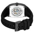 Kenneth Cole Automatic Black Dial With Black Silicone Strap Watch For Men - image number 4