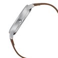 Sonata Poze Quartz Analog Blue Dial Brown Leather Strap Watch For Men - image number 4