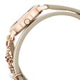 Titan Purple Unending Beauty Off White Dial Analog Leather Strap watch for Women - image number 3
