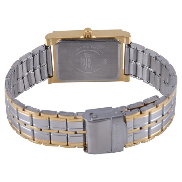 Sonata Quartz Analog Silver Dial Stainless Steel Strap Watch for Men - image number 3