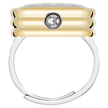 Anne Klein Quartz Analog Silver Dial Silver Metal Ring Watch For Women