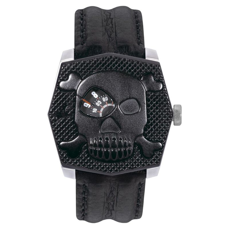 Fastrack Quartz Analog Black Dial Leather Strap Watch for Guys