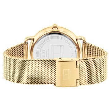 Tommy Hilfiger Quartz Multifunction Brown Stainless Steel Strap for Women