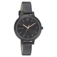 Sonata Quartz Analog Silver Dial Leather Strap Watch for Women
