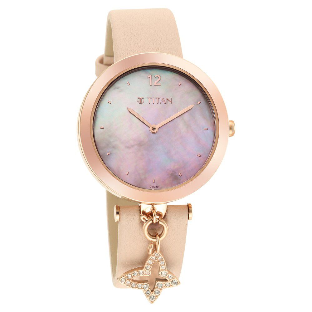 Titan purple watch sales