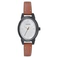 Sonata Essentials White Dial Women Watch With Leather Strap - image number 0