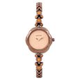 Sonata Quartz Analog Green Dial Metal Strap Watch for Women