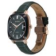 Titan Vintage Concealed Automatic Analog with Green Dial Green Leather Strap Watch for Men - image number 2