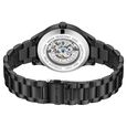 Kenneth Cole Automatic Black Round Dial Black Stainless Steel Strap Watch For Men - image number 4