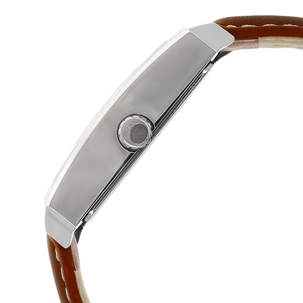 Buy Online Titan Quartz Multifunction Silver Dial Leather Strap Watch ...