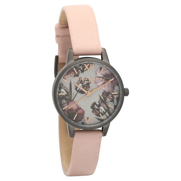 Olivia Burton Quartz Analog Mother of Pearl Dial Leather Strap Watch for Women - image number 0