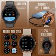 Fastrack Sleek Smartwatch 1.32" inch AMOLED Display, Sleek Design, Functional Crown, QR Hub, SpO2, HRM, IP68 - image number 5