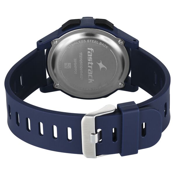 Fastrack Streetstyle Digital Dial Blue Polyether Strap Watch For Unisex - image number 5