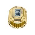 Poze By Sonata Digital Ring Watch With Golden Dial For Women - image number 4