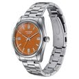 Poze Poze Quartz Analog Brown Dial Silver Metal Strap Watch For Men - image number 4