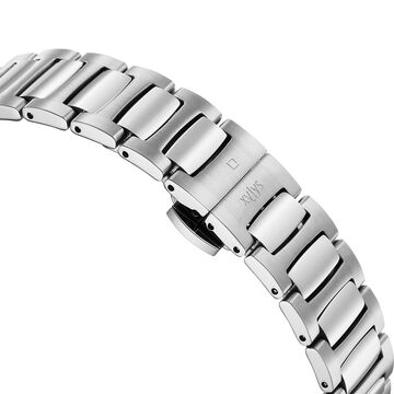 Xylys Quartz Analog with Date Blue Dial Silver Stainless Steel Strap Watch For Women