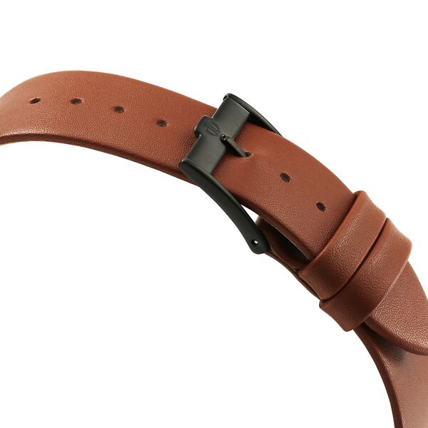 Titan Quartz Analog Black Dial Leather Strap Watch for Men - image number 4