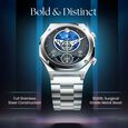 Titan Maestro Premium Metal Smartwatch with All SS construction, SingleSync BT Calling, Functional Crown - image number 1