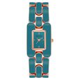 Anne Klein Quartz Analog Teal Dial Plastic Strap Watch for Women - image number 0