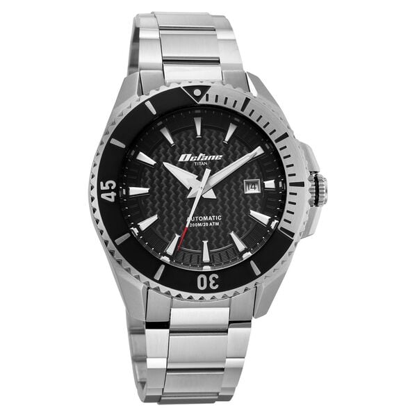 Octane CarbonX Turbo - Black Carbon Fiber Dial Automatic Watch with 200M water resistance sporty watch for men - image number 1