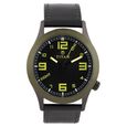 Titan Quartz Analog Black Dial Leather Strap Watch for Men