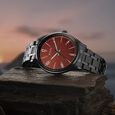 Titan Wrist Wit Quartz Analog Brown Dial Stainless Steel Strap Watch for Men - image number 4