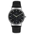 Titan Quartz Multifunction Black Dial Leather Strap Watch for Women - image number 0