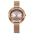 Fastrack Vyb Halo Quartz Analog Rose Gold Dial Metal Strap Watch For Girls - image number 1