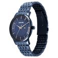 Sonata Wedding Quartz Analog Blue Dial Stainless Steel Strap Watch For Men - image number 2