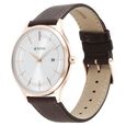 Titan Classique Slimline Silver Dial Analog with Date Leather Strap watch for Men - image number 2